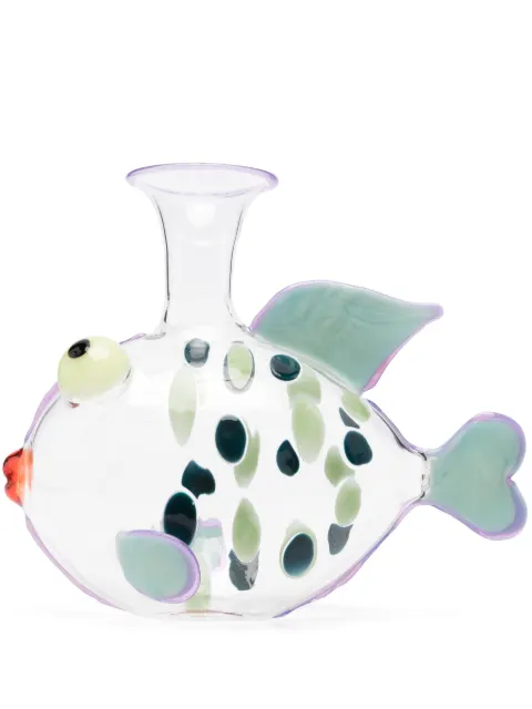 Massimo Lunardon Dotfish glass decanter