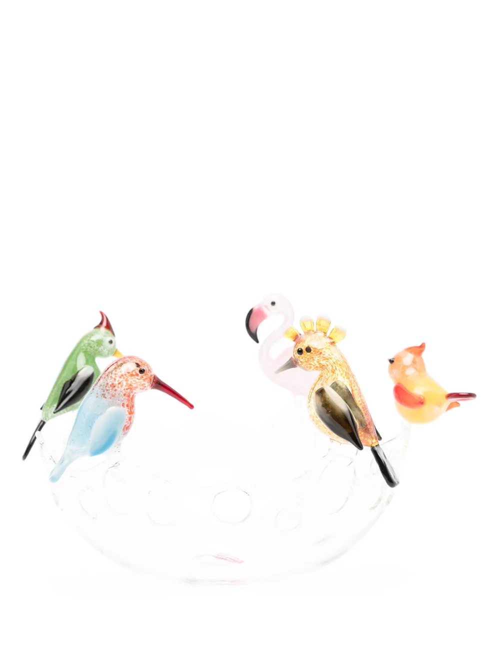 Massimo Lunardon Cesto 5 Uccellini Bowl (17cm X 24cm) In Neutrals