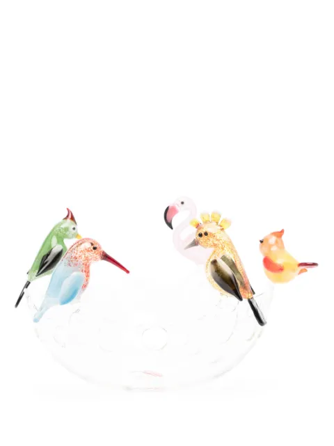 Massimo Lunardon Cesto 5 Uccellini bowl (17cm x 24cm)