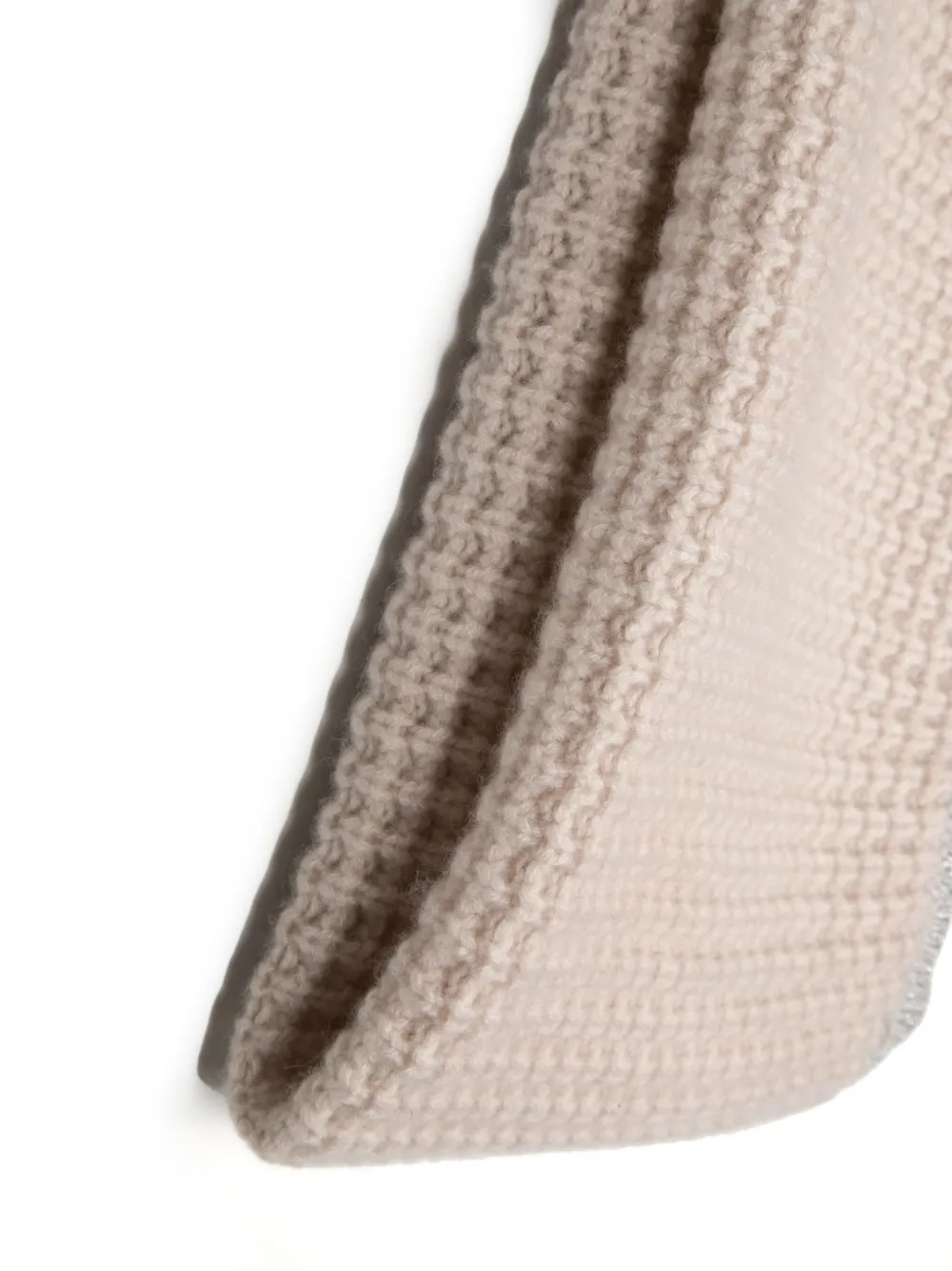 N.Peal Waffle Stitch sjaal Beige