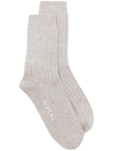 N.Peal ribbed socks