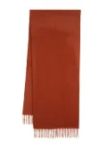 N.Peal large woven scarf - Brown