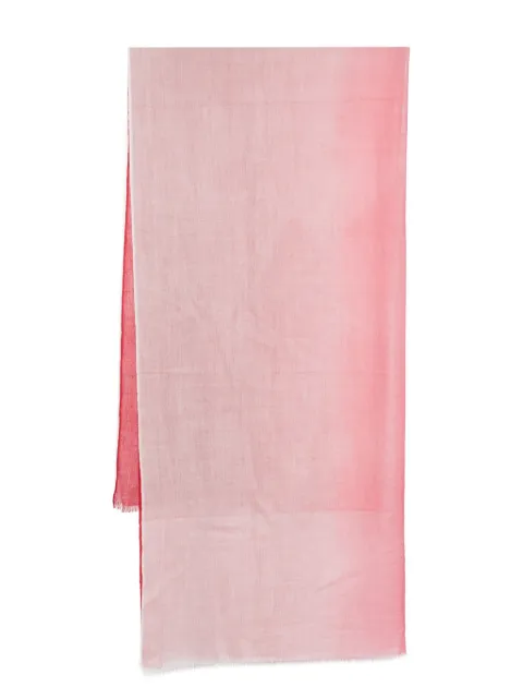 N.Peal dip-dyed cashmere scarf
