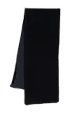 N.Peal two-tone cashmere scarf - Blue