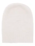 N.Peal cashmere beanie - Neutrals