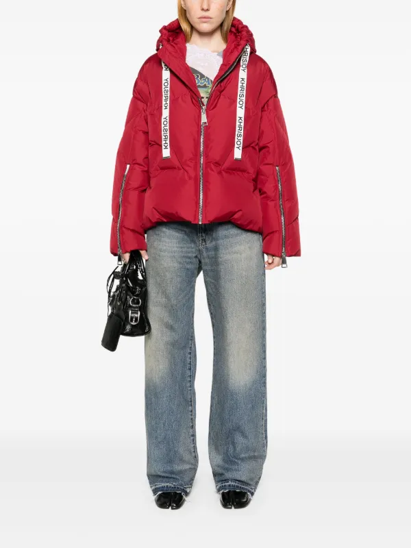 Khrisjoy Iconic Puffer Jacket | Red | FARFETCH