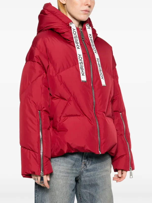 ダウンジャケット・コート KHRISJOY DOWN JACKET (KWF24R0604NY0001 SAG135) Khrisjoy Iconic Puffer Jacket | Red | FARFETCH