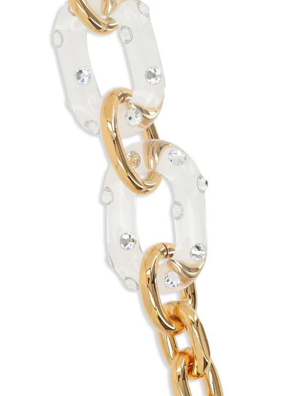 Rabanne ラバンヌ XL Link チョーカー ネックレス Gold and silver oversized XL link necklace – Rabanne