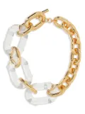 Rabanne XL Link choker necklace - Gold
