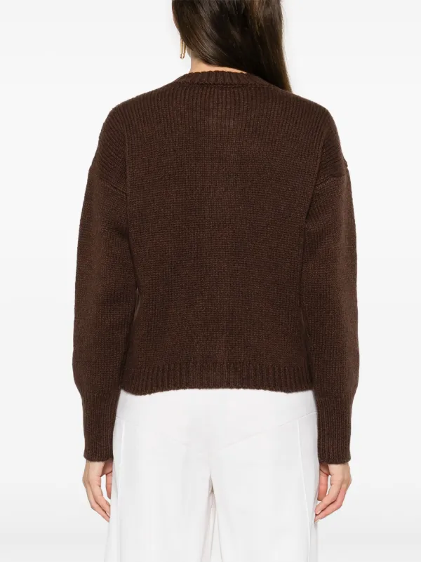Incentive! Cashmere Cashmere Cropped Cardigan Brown FARFETCH PH