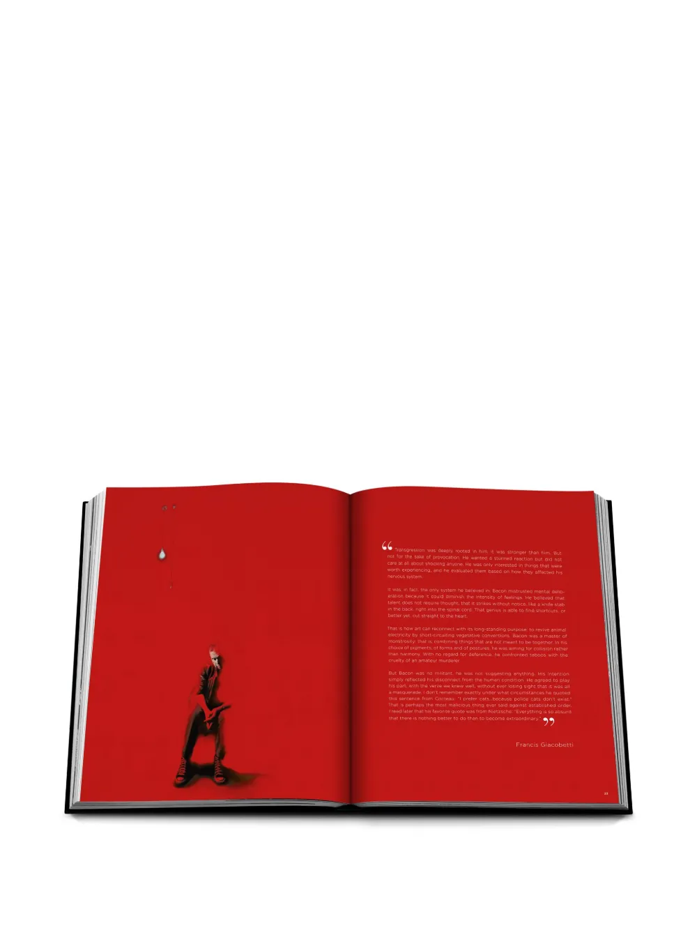 Shop Assouline Francis Bacon By Francis Giacobetti Hardcover Book In Black