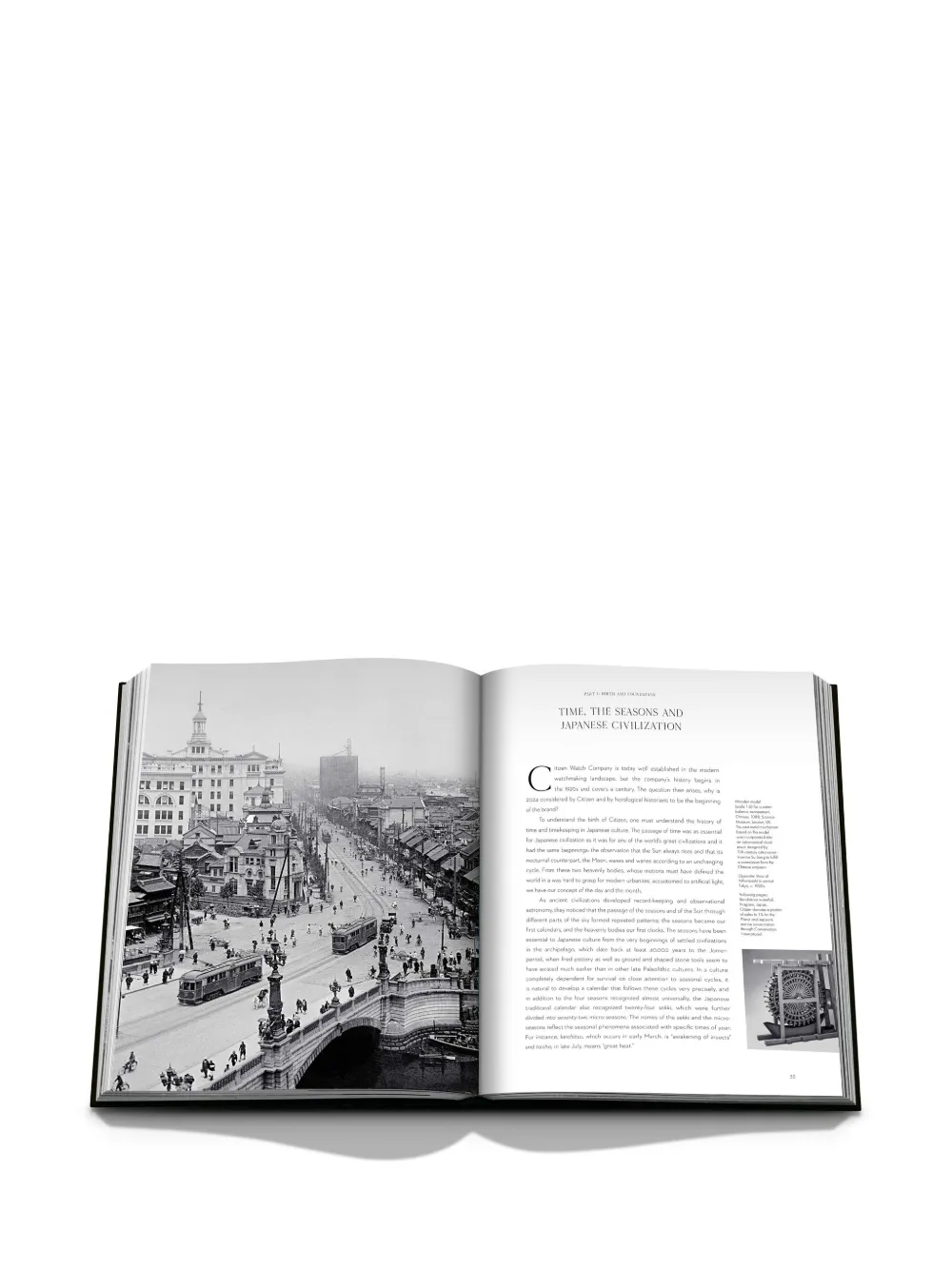 Assouline Citizen: The Essence Of Time By Jack Forster Harcover Book In Black