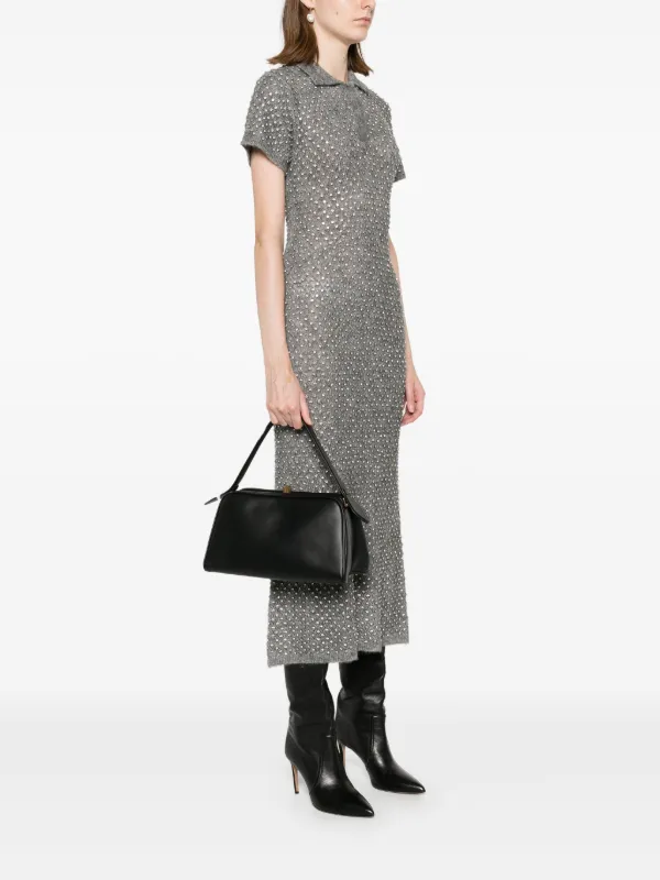 ショルダーバッグ・ポシェット KHAITE Woman Shoulder bag Black H2040875 200 Khaite Outlet: Shoulder bag woman - Black | Khaite shoulder