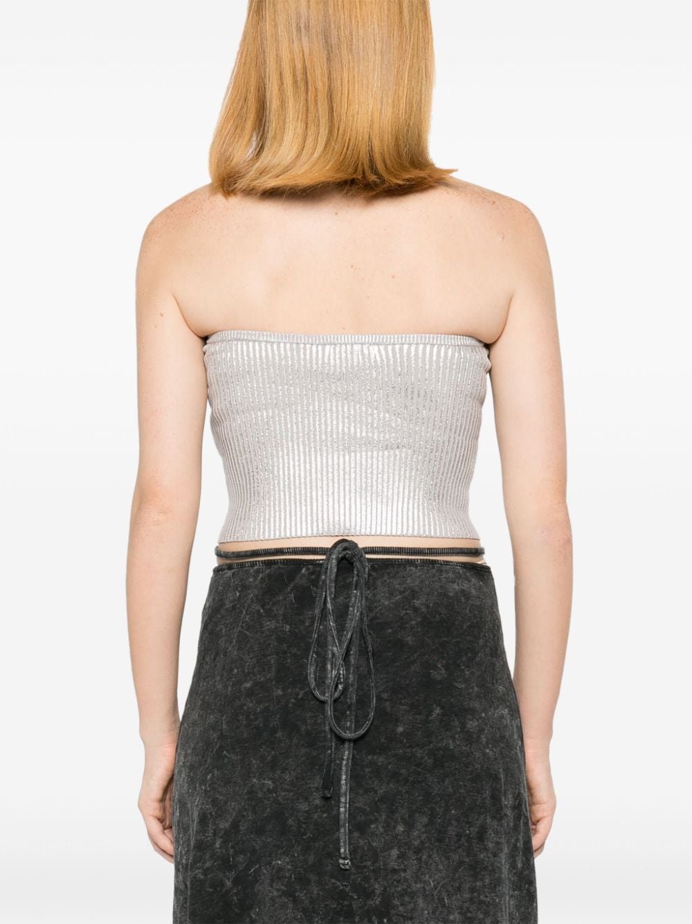 Shop Diesel Clarksville Top In Grey