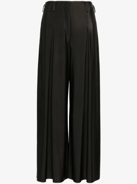 Giorgio Armani pleated wide trousers