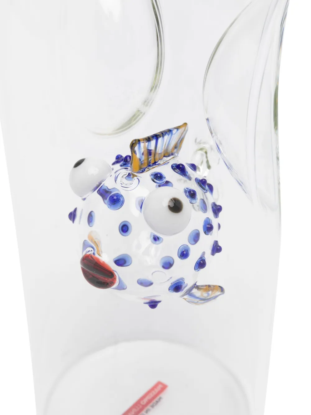 Massimo Lunardon Parrot-fish Glass Jug In White