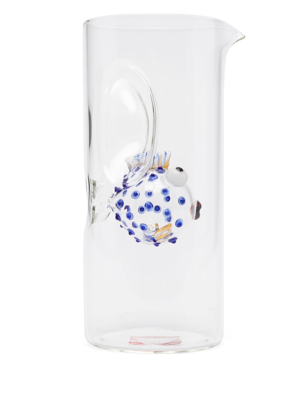 Massimo Lunardon parrot-fish glass jug - White