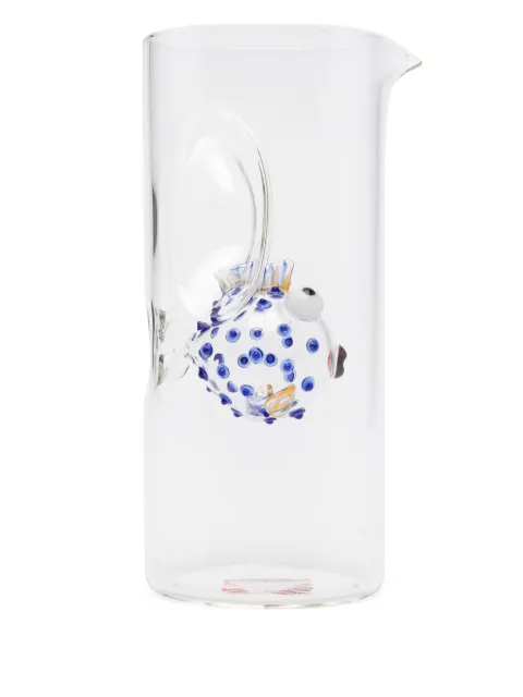 Massimo Lunardon parrot-fish glass jug