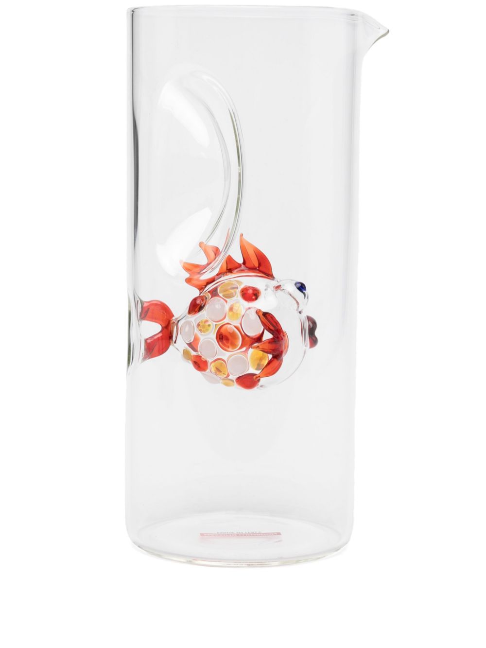 Massimo Lunardon Pesce Tropical glass jug - White