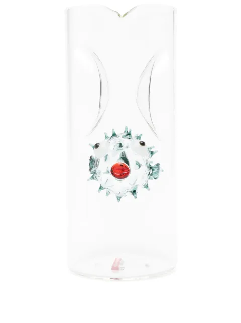 Massimo Lunardon Pufferfish glass decanter