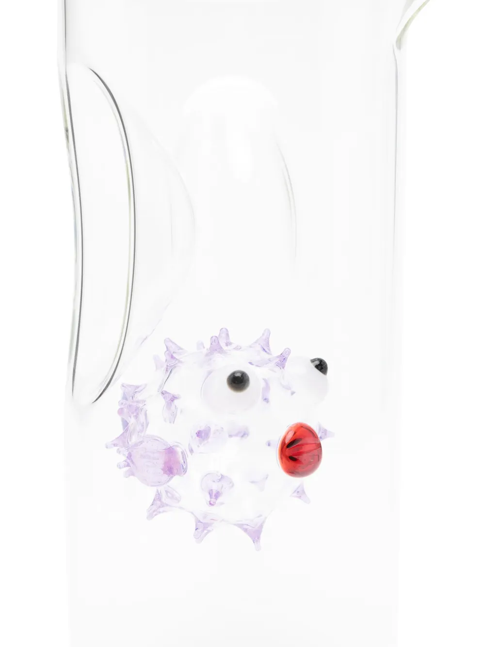  Massimo Lunardon Pufferfish Glass Decanter - White 