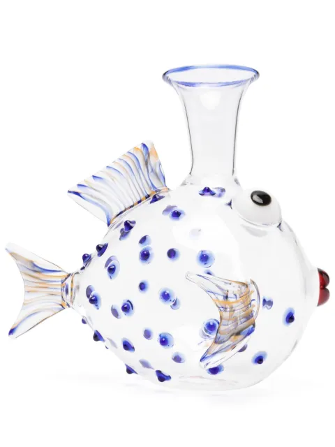 Massimo Lunardon parrot-fish glass decanter