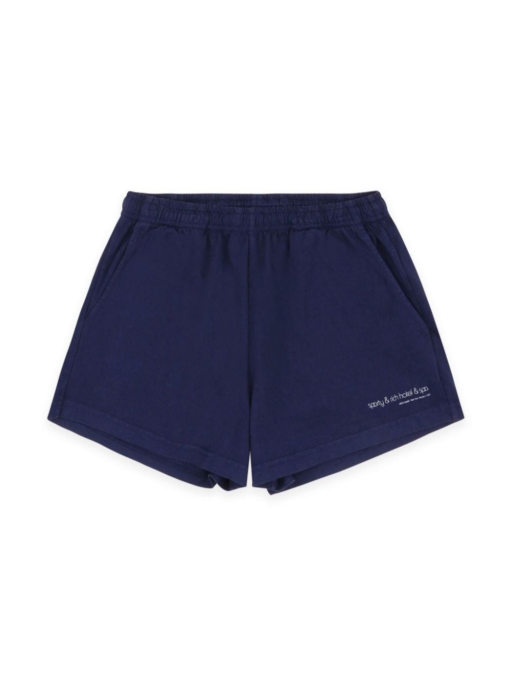 Sporty & Rich Shorts Spa Disco corti - Blu