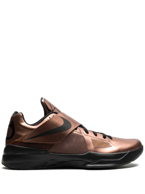 Nike KD 4 "Christmas - Metallic Copper/Black" sneakers