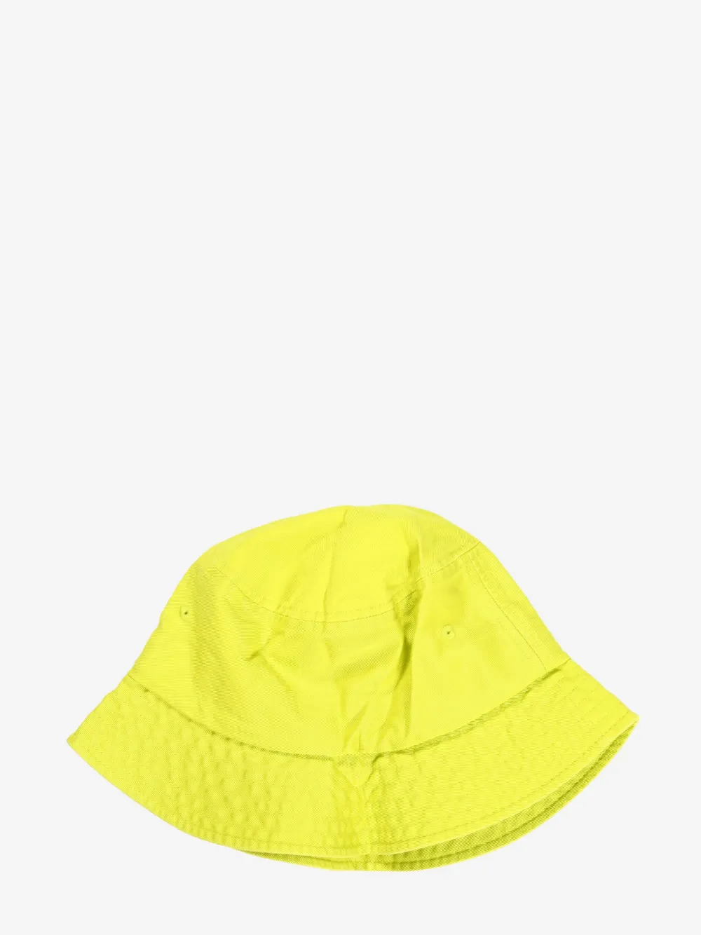 Stüssy embroidered-logo cotton bucket hat - Geel