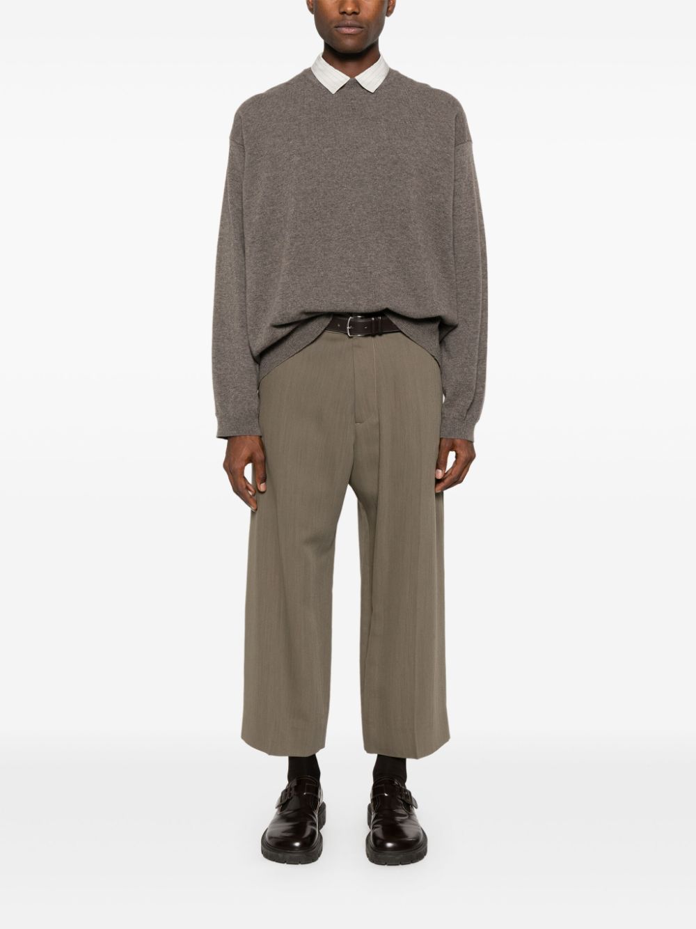 Studio Nicholson Alva sweater - Bruin