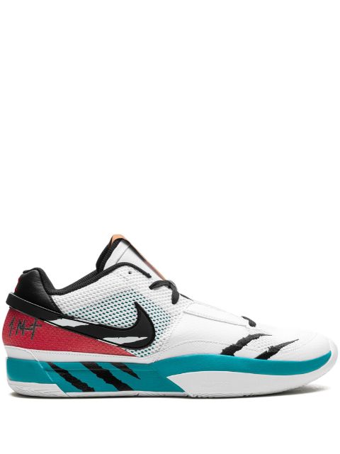 Nike Ja 1 "Reverse Scratch - White Turbo Green University Red Black" sneakers MEN