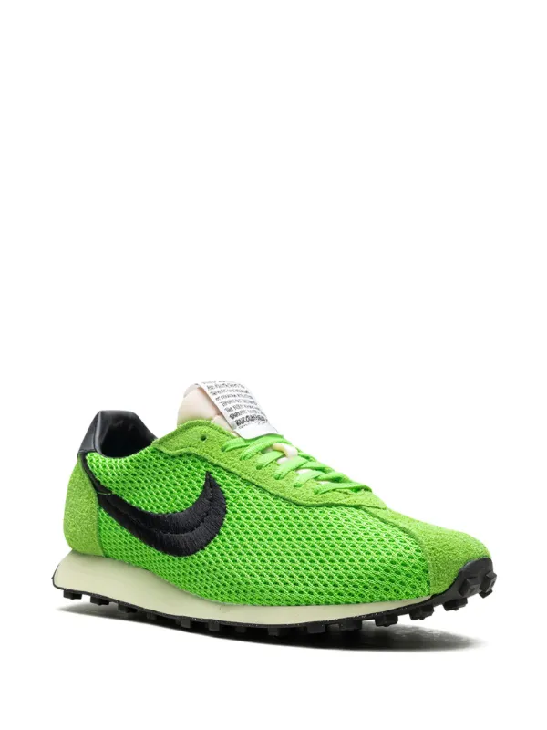 Nike black and neon green sneakers best sale