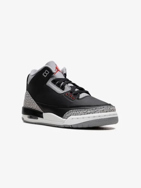 Jordan Kids Air Jordan 3 "Black Cement" Sneakers