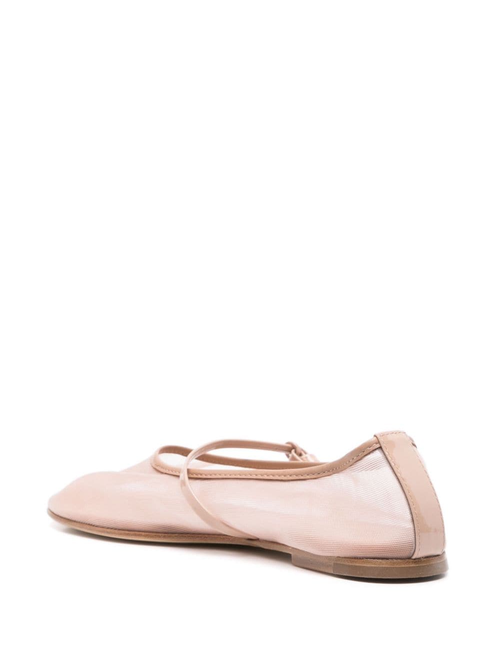 Shop Dear Frances Balla Ballerina Shoes In Pink