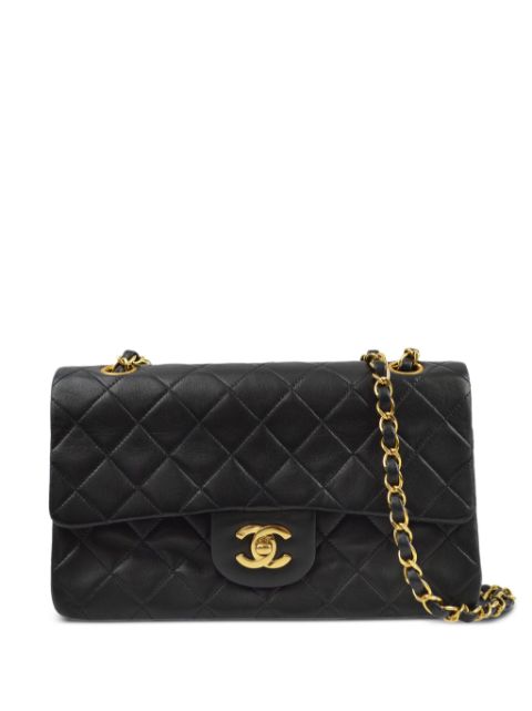 HOT SALE CHANEL 1992 small Double Flap shoulder bag Women