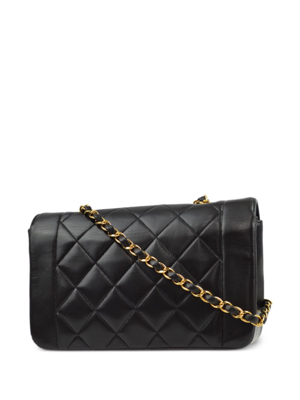 CHANEL Pre-Owned 1995 Diana kleine schoudertas - Zwart