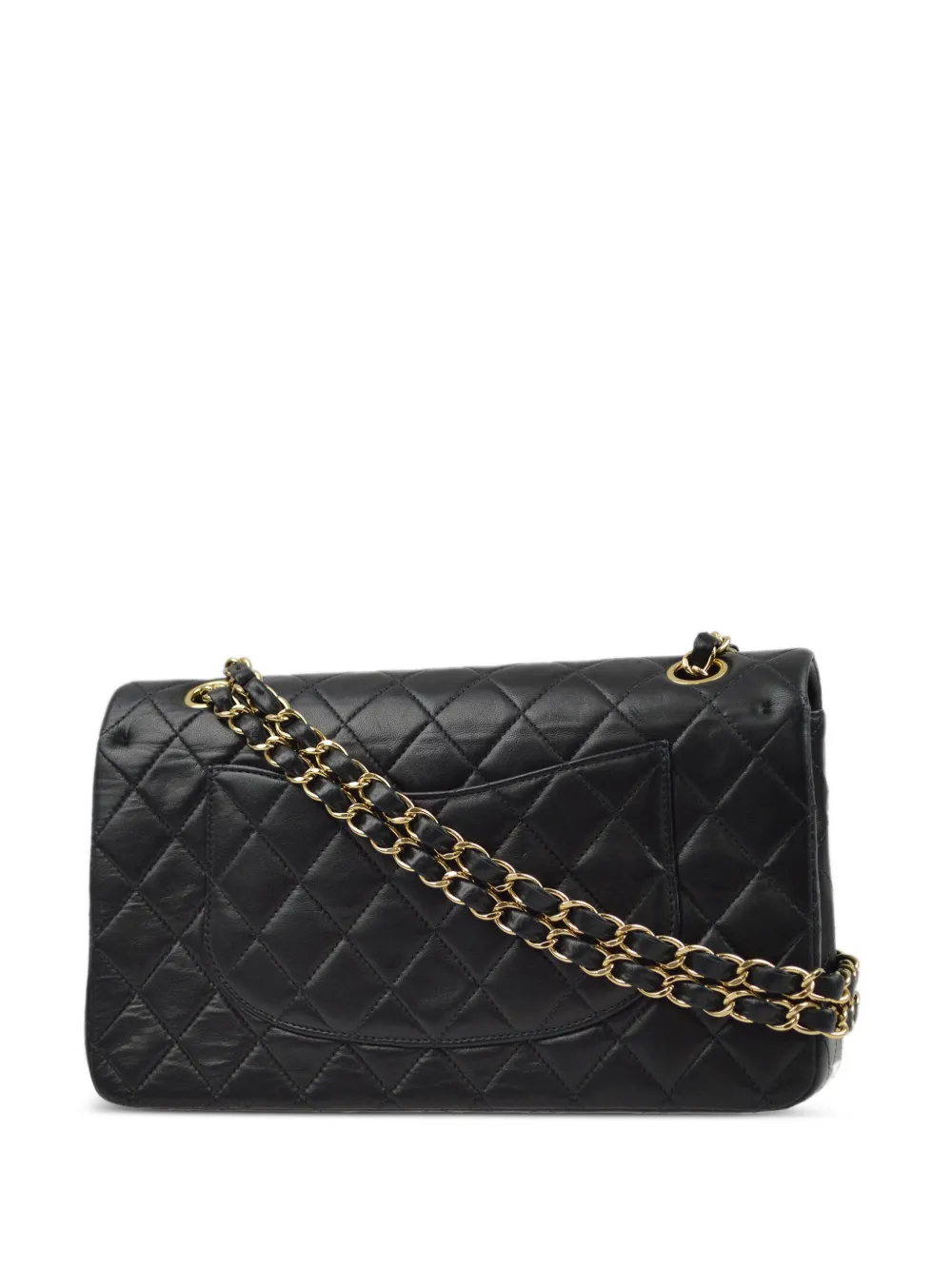 CHANEL Pre-Owned 2003 Double Flap medium schoudertas - Zwart