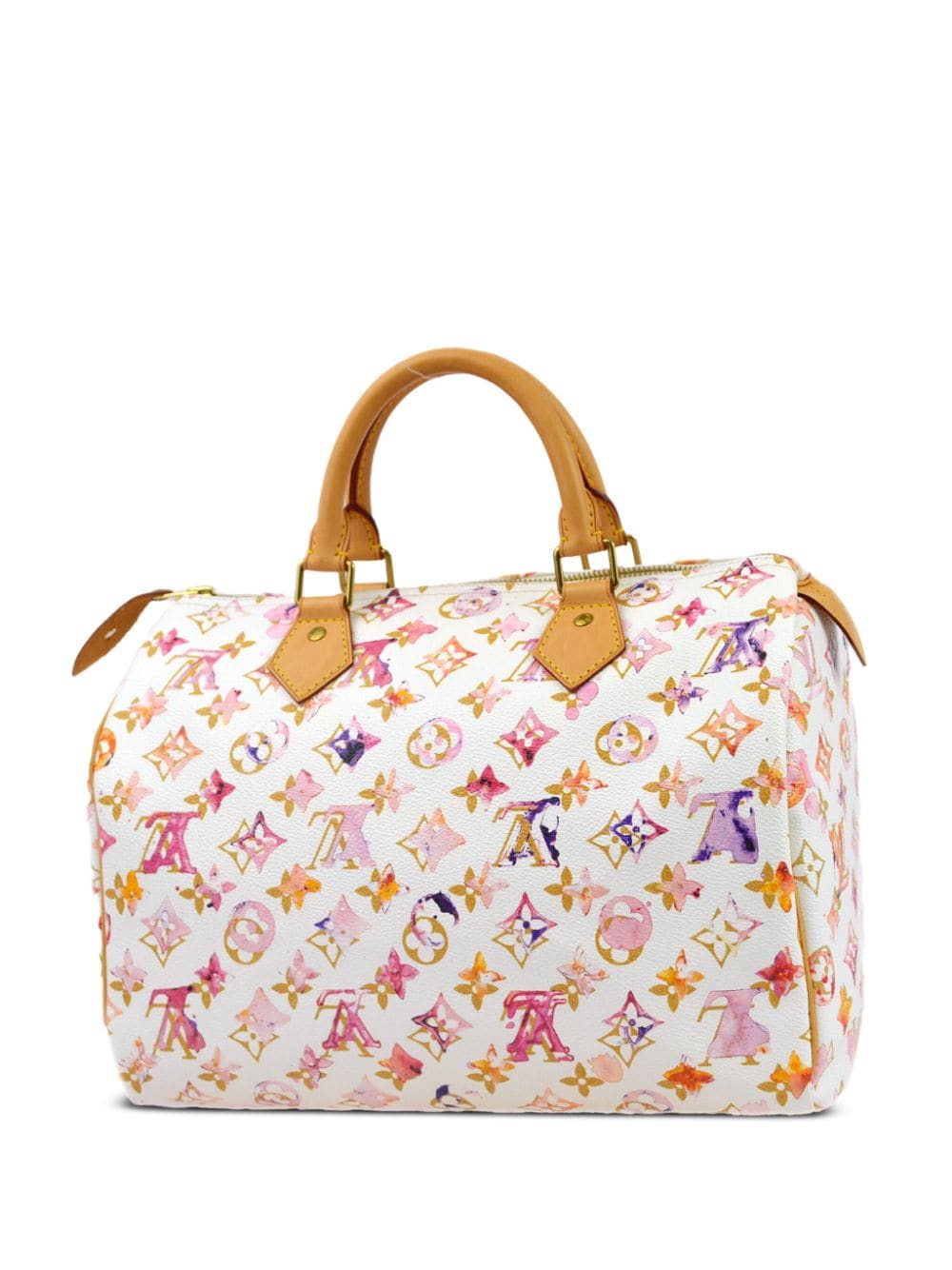 Louis Vuitton Pre-Owned x Richard Prince 2008 Speedy 30 handtas - Wit