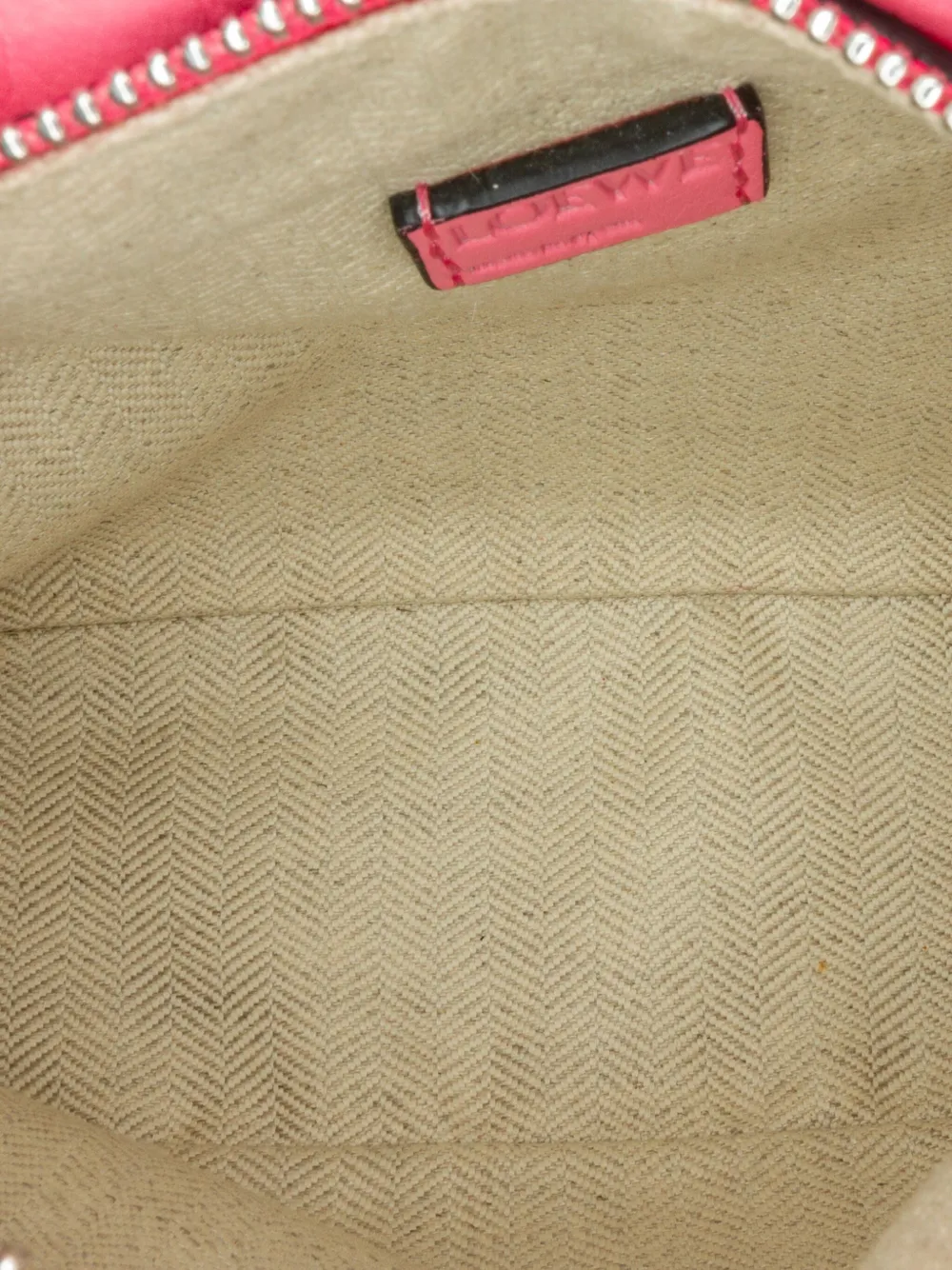 Pre-owned Loewe 2015-2023 Mini Puzzle Satchel In Pink