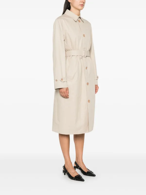 アウターその他 MOSCHINO Women Outer V0601 05130082 Beige MOSCHINO JEANS Chain link-detail Trench Coat | Neutrals