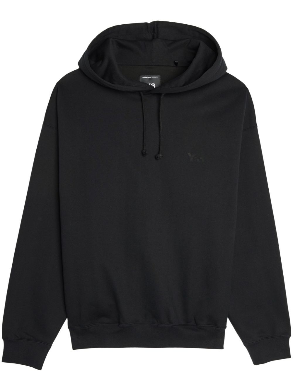 Shop Y-3 Fl Hoodie In Black