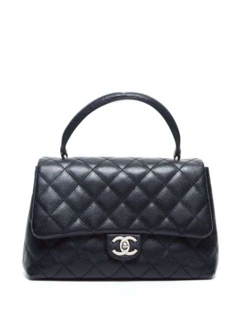 HOT SALE CHANEL 2006-2008 small Coco Handle handbag Women