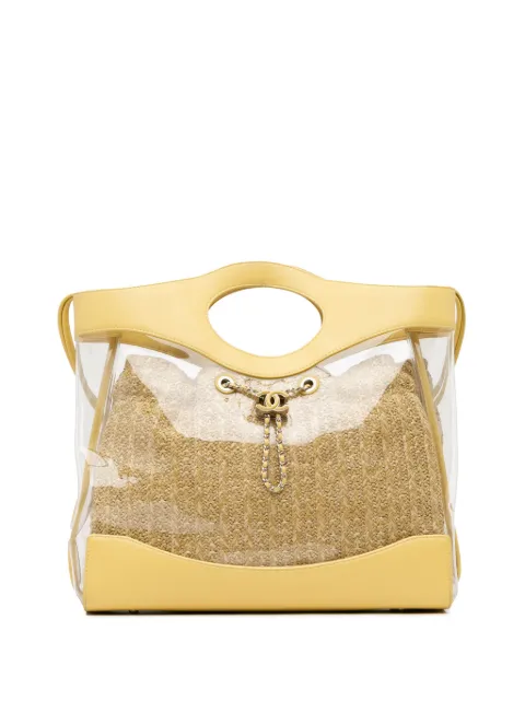 HOT SALE CHANEL 2018-2019 PVC 31 Shopping Tote satchel Women