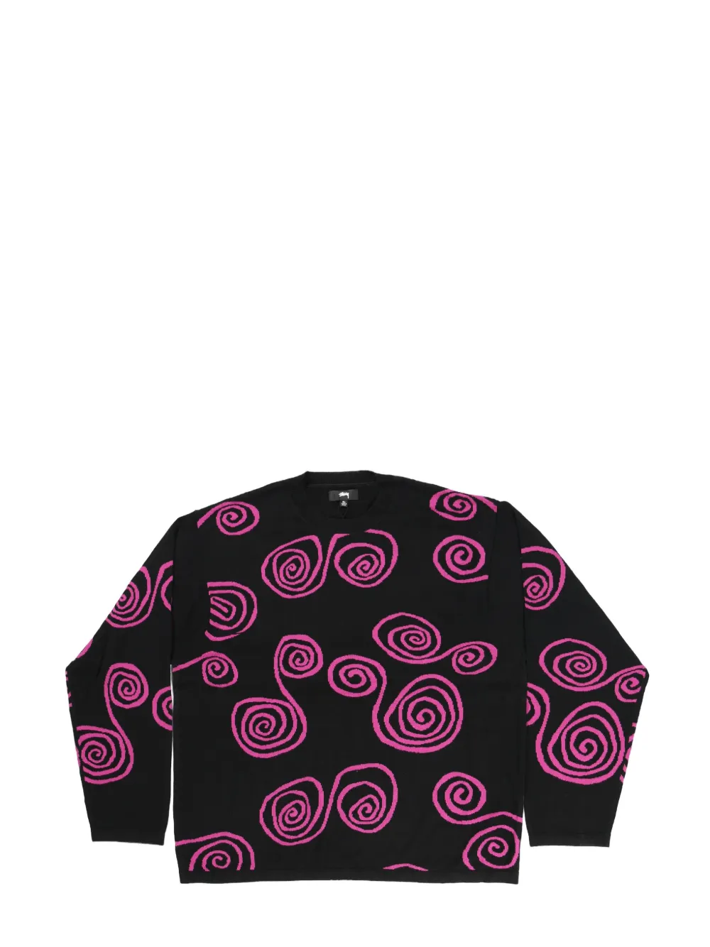 Stüssy cotton-cashmere jumper Zwart