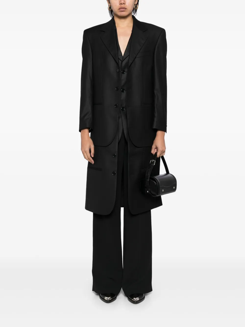 BETTTER layered single-breasted coat | Single Breasted Coats | Image 2