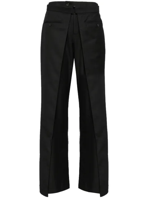 BETTTER straight-leg wool trousers