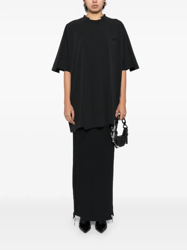 VETEMENTS エンブロイダリー Tシャツ | ブラック | FARFETCH JP