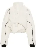 Ottolinger asymmetric jacket - White