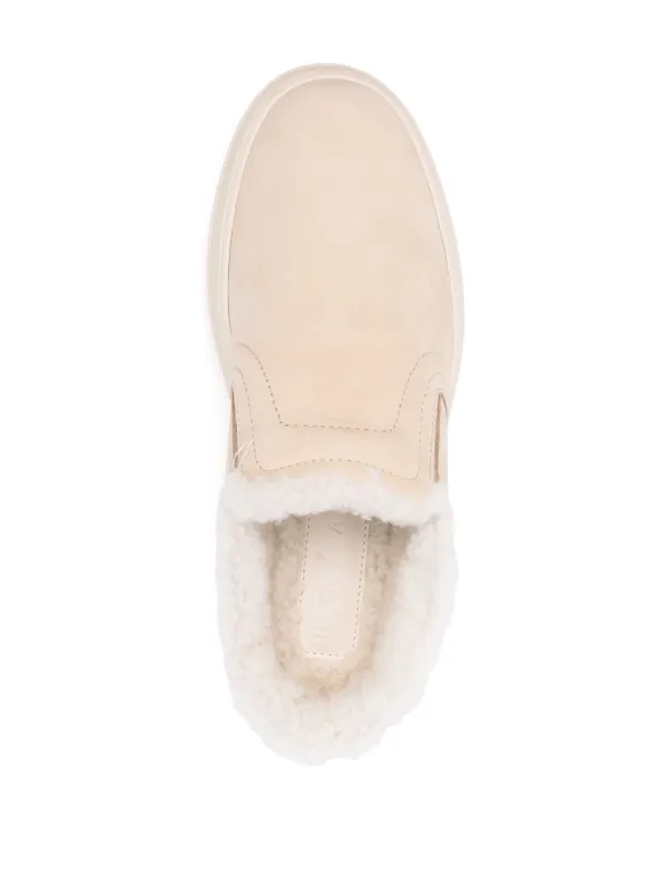【送料&関税込】Hogan Round-toe Slip-on Sneakers Hogan slip-on Sneakers | Neutrals | FARFETCH