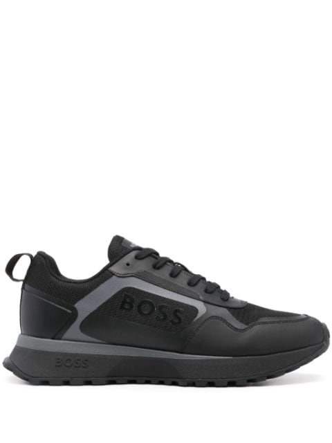 BOSS logo-tape sneakers